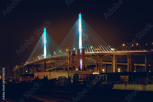 view of the bridge in Long Beach