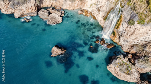 Cascada de Maro en Nerja, Málaga.