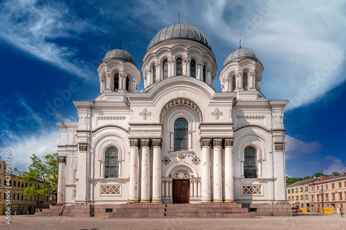  Church of St. Michael the Archangel in Kaunas, Lithuania