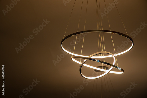 luxury led chandelier wall hanging