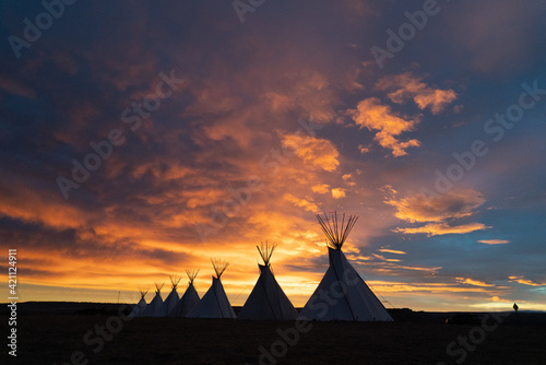 Sunset Tipi (teepee)