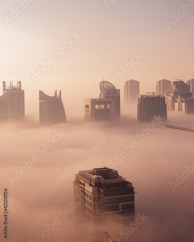 Dubai dans la brume 1