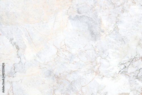 White marble texture in natural pattern with high resolution for background