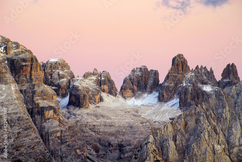 Brenta Dolomite in Italy, Europe