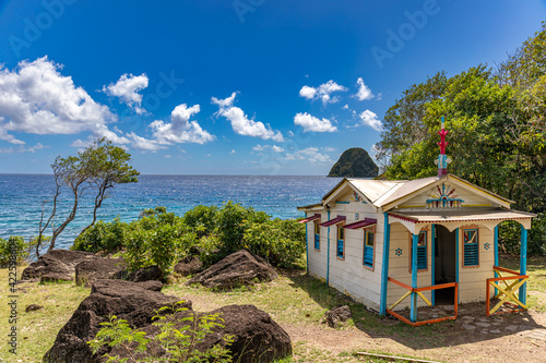 The House of the convict (Maison du Bagnard), Le Diamant, Martinique, French Antilles