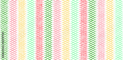 Colorful uneven lines, stripes and vector brush srokes texture. Distressed uneven background made of lines of different colors. Abstract vector illustration. EPS10