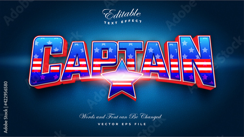 Captain Text Effect