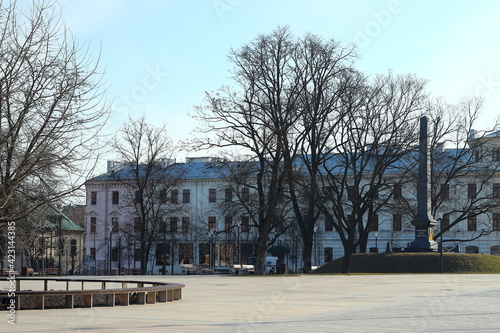 Poland. Lublin. Litewski Square in the morning. 6