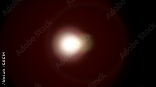 Red maroon lens flare background illustration . blurry view , fix with your project element.