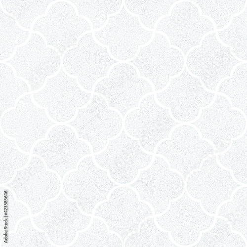 Seamless elegant pattern. Ornament in the style of polka dot. Vector illustration.