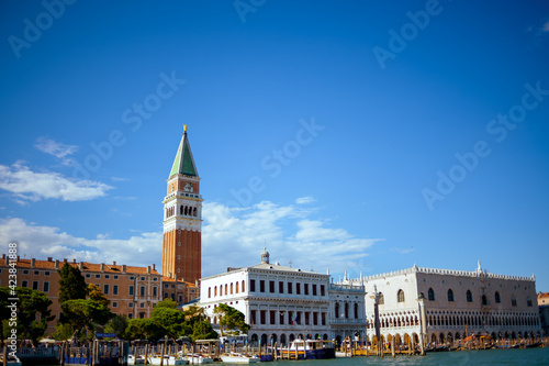 landscape with saint marks campanile and doges palace