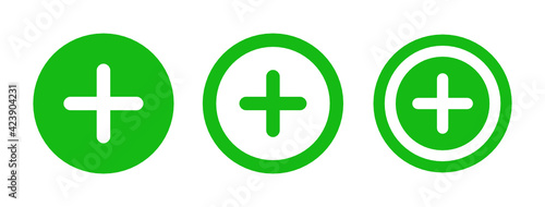 Add, add to, circle, enlarge, open, plus, new sign icon illustration.
