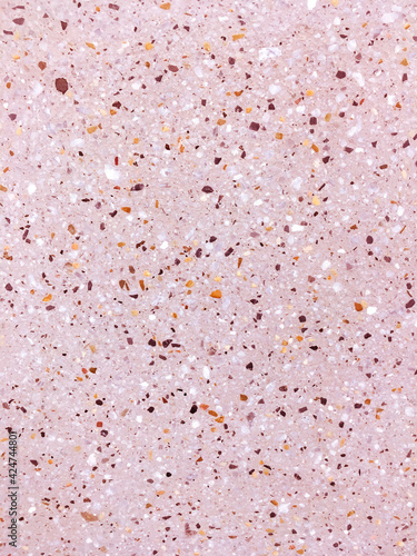 Pink terrazzo tile background