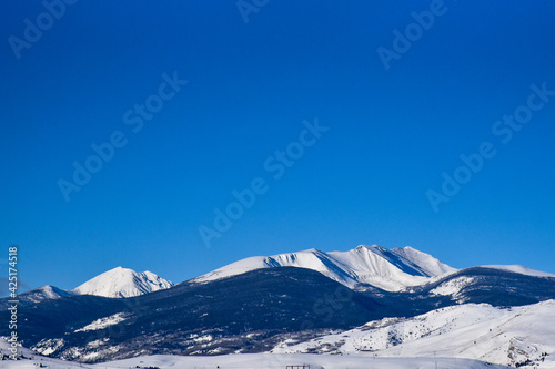 Montana Snow-Capped Mountains