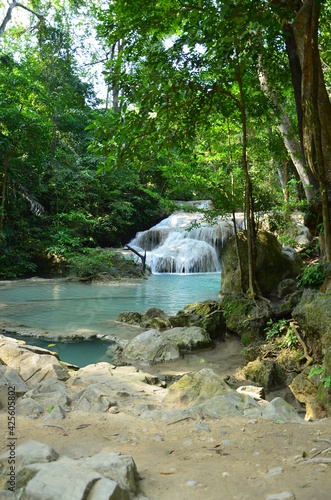 Wodospad Erawan Tajlandia