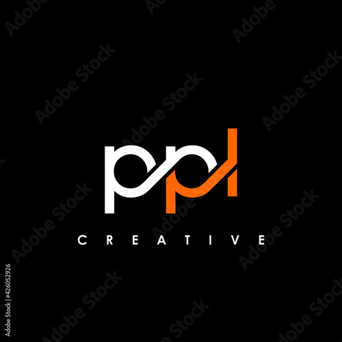 PPL Letter Initial Logo Design Template Vector Illustration