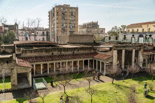 Oplontis Torre Annunziata Italy, Ruins of Poppea's Villa