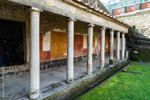 Oplontis Torre Annunziata Italy, Ruins of Poppea's Villa