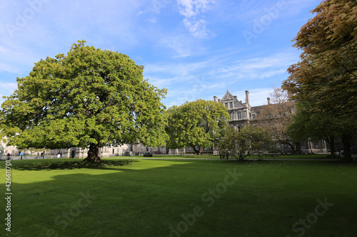 Exterior of the home of the Book of Kells, Trinity College Dublin, Ireland