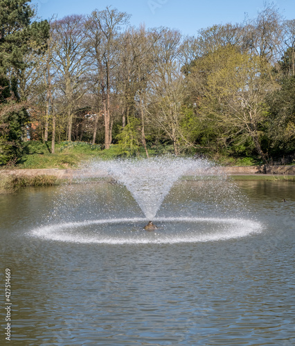 Various pictures of Hesketh Park, Southport. April 2021