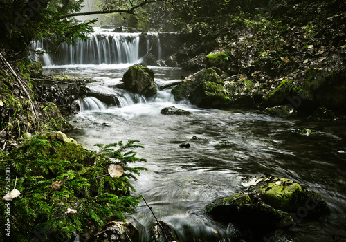 The small waterfall - Mały wodospad