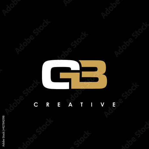 GB Letter Initial Logo Design Template Vector Illustration