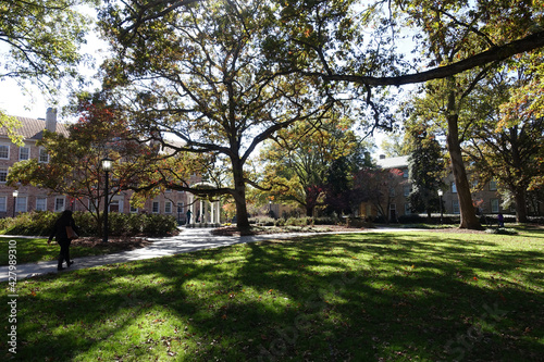 University of North Carolina's Quad in Chapel Hill, NC