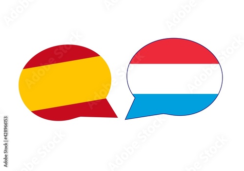 Conversación, diálogo, relaciones internacionales entre España y Luxemburgo