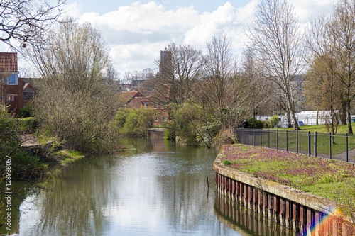 The River Wensum in Norwich, Norfolk