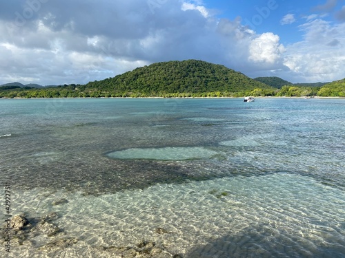 Plage Eau Turquoise Anse Moustique Martinique Caraïbes