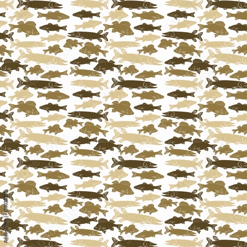 predatory fish pattern