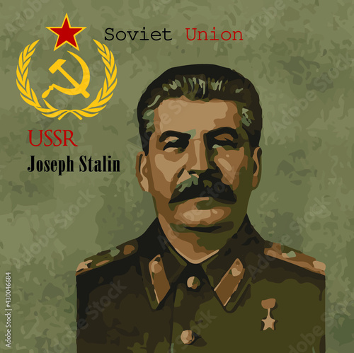 USSR Leader In World War 2 History Joseph Stalin Communist Soviet Union