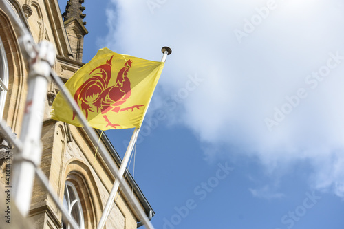 Belgique Wallonie wallon coq drapeau region
