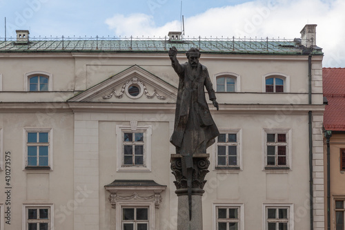 Monument to Peter Skarga in Krakow, Poland