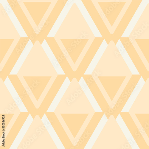 Vector abstract geometric seamless pattern with rhombs.