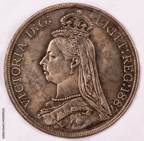 1887, The United Kingdom, Victoria, Collection Coin.