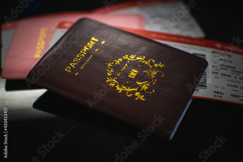 Passports ready for a great journey