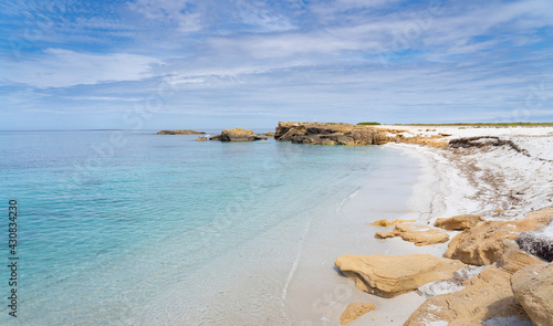 Is Arutas beach, Oristano, Sardinia 