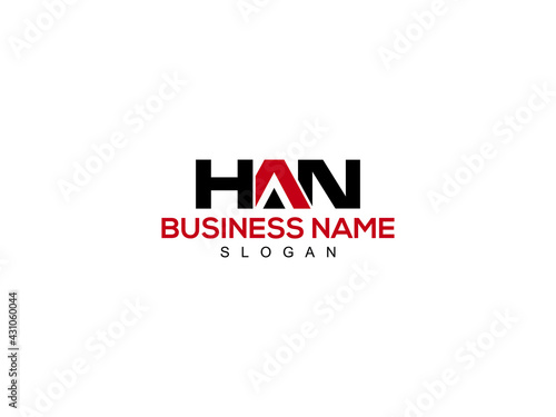 HAN Logo Letter Design For Business