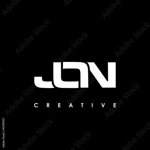 JON Letter Initial Logo Design Template Vector Illustration