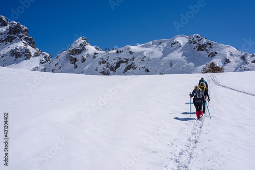 Piani di Bobbio in inverno, Barzio, Valsassina, Lecco