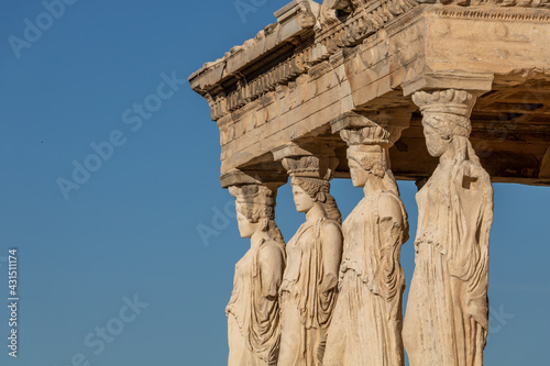 The Parthenon temple on the Athens Acropolis