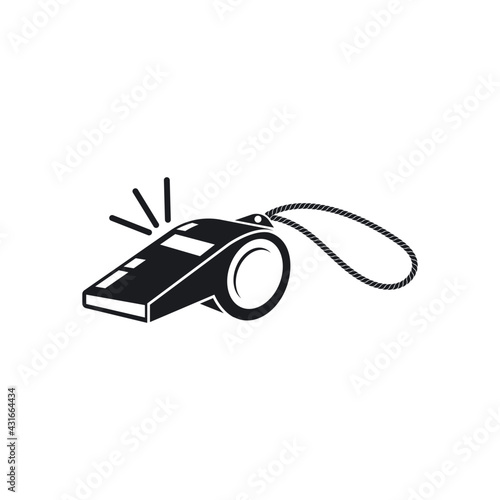 whistle icon vector illustration design