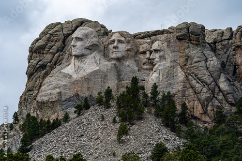 Mount Rushmore in the Black Hills of South Dakota