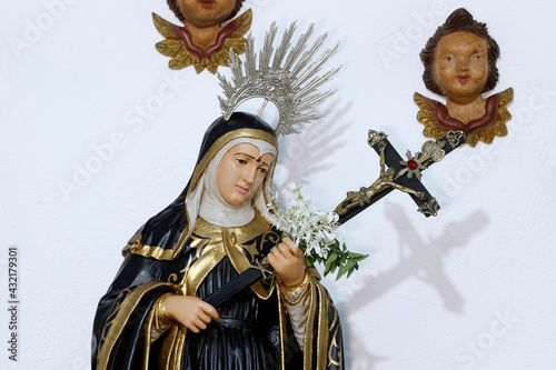 Saint Rita of Cassia Statue religious image