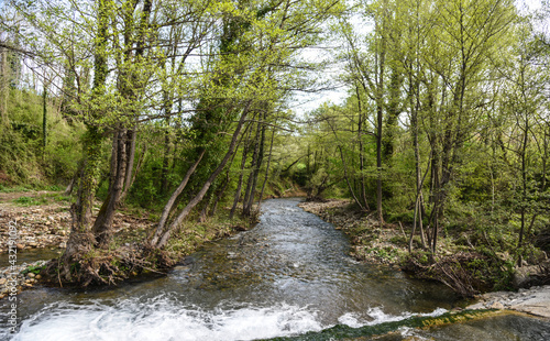 Un guodo sul fiume Merse