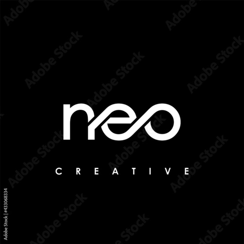 NEO Letter Initial Logo Design Template Vector Illustration