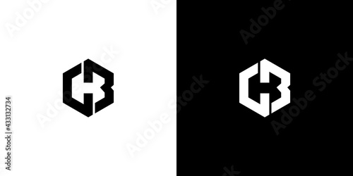 Letter cb Icon Vector Logo Template