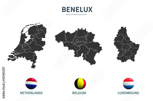 BENELUX union map. belgium, netherlands, luxembourg map.