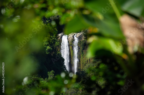 Nicole's waterfall in Reunion Island